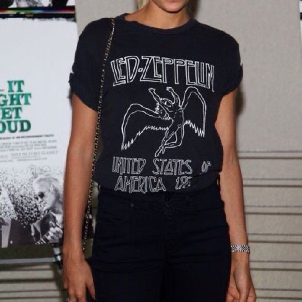 Vintage Led Zeppelin band tee